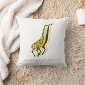 stencil Giraffes Kissen (Decke)