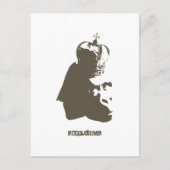Stencil King Ape Postkarte (Vorderseite)