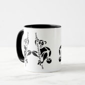 Stencil Slow Loris Tasse (Vorderseite Links)