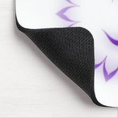 "Stenciled" Crown Chakra - Sahasrara Mousepad (Ecke)