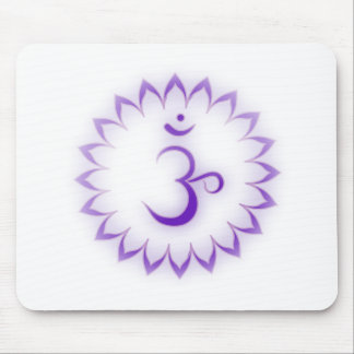 "Stenciled" Crown Chakra - Sahasrara Mousepad
