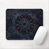 Stenciled Doily Mouse Pad Mousepad (Mit Mouse)