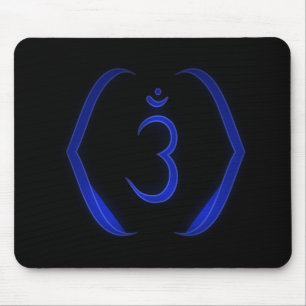 "Stenciled" Intuition Chakra - Ajna Mousepad