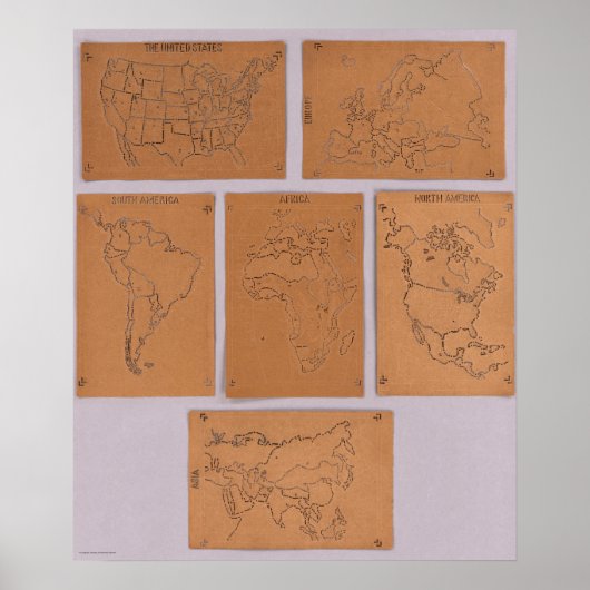 Stencils of the World Poster (Vorne)