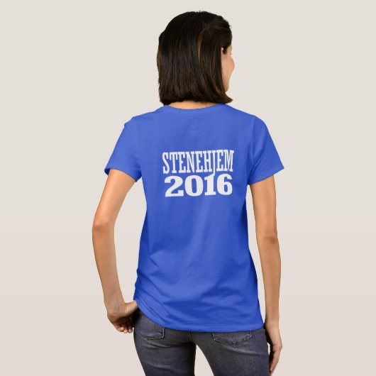 Stenehjem - Wayne Stenehjem 2016 T-Shirt (Schwarz voll)