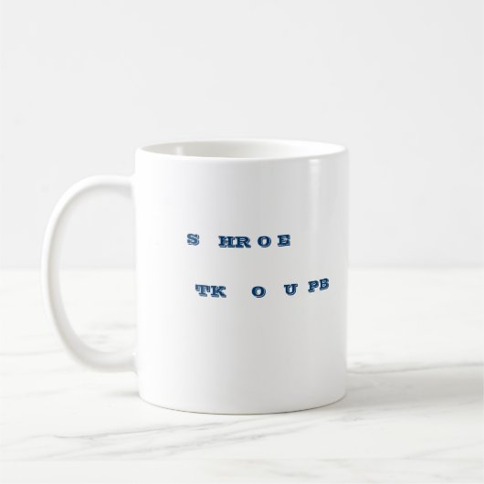 Steno Verlangsamungs-Tasse Kaffeetasse (Links)