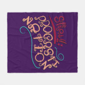 Step 1: Procastination Fleecedecke (Vorderseite (Horizontal))