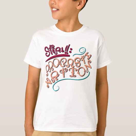 Step 1: Procastination T-Shirt (Vorderseite)