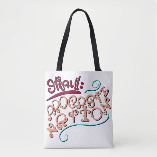 Step 1: Procastination Tasche (Vorderseite)