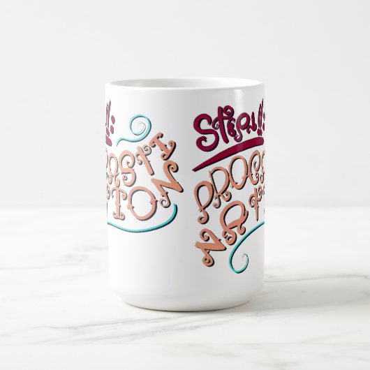 Step 1: Procastination Verwandlungstasse (Zentrum)