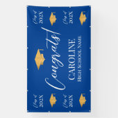 Step and repeat Graduation Backdrop banner (Vertikal)