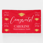Step and repeat Graduation Backdrop banner (Horizontal)