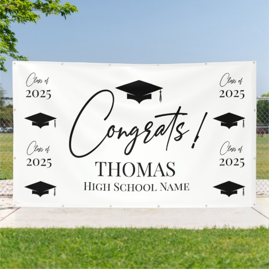Step and repeat Graduation Backdrop banner  (Außenbereich)