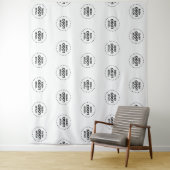 Step And Repeat Medienwand | Individuelle Logo Rüc Wandteppich (Beispiel)