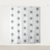 Step And Repeat Medienwand | Individuelle Logo Rüc Wandteppich (Vorderseite)
