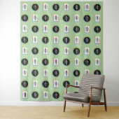 Step-and-Repeat-Medienwand - Sponsor-Logo-Hintergr Wandteppich (Beispiel)