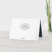 Step Brother Geburtstagsmuster kariert Karte (Rückseite)