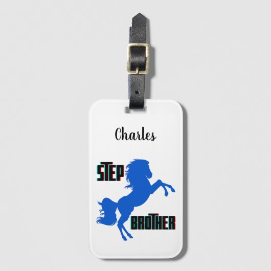 Step Brother Horching Gepäckanhänger (Vorderseite Vertikal)