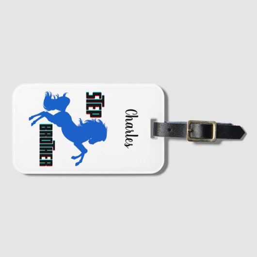 Step Brother Horching Gepäckanhänger (Vorderseite (Horizontal))