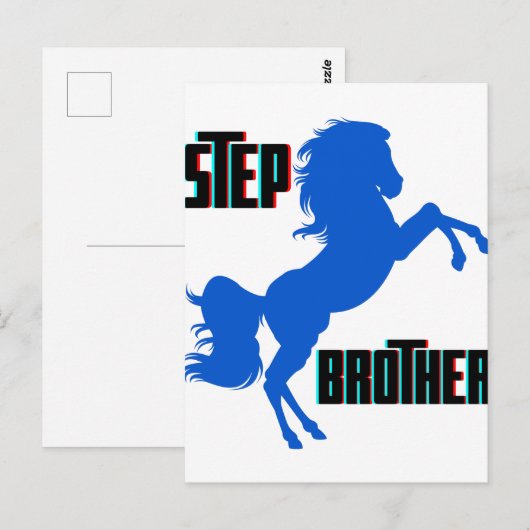 Step Brother Horching Postkarte (Vorne/Hinten)