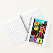 Step Brothers Abstrakt Notebook Notizblock (Innenseite)