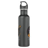 "Step by Step" Wasserflasche Edelstahlflasche (Rückseite)