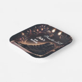 Step Chic Shoe Girl Sweet 16 Sneaker Ball Geburtst Pappteller (Gewinkelt)