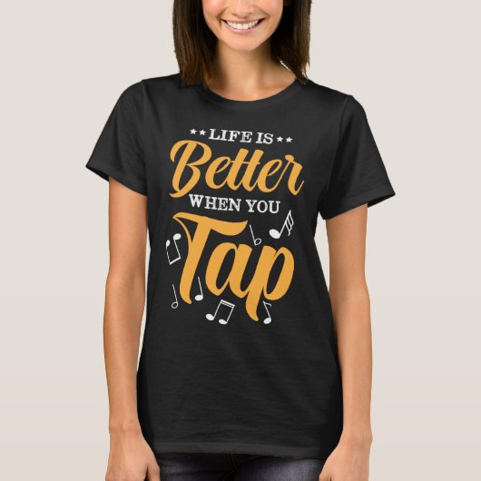 Step Dance Dap Dance Teacher Dance Steppen Dance T T-Shirt (Vorderseite)