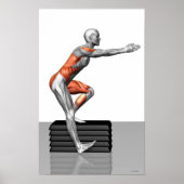 Step-Down-Übungen Poster (Vorne)