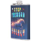 Step Forward Boldly Flachmann (Links)