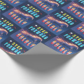 Step Forward Boldly Geschenkpapier (Ecke)