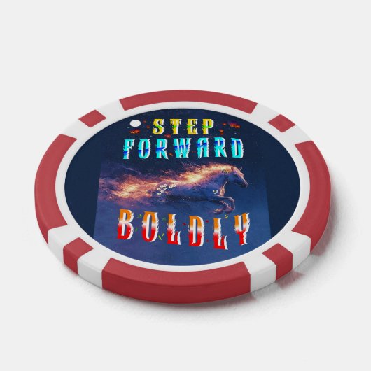 Step Forward Boldly Pokerchips (Einzeln)