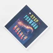 Step Forward Boldly Serviette (Ecke)
