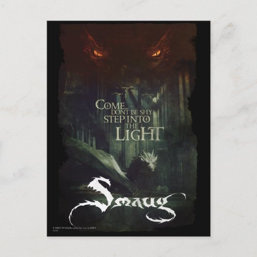 Step Into The Light Postkarte (Vorderseite)