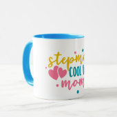 Step-Mama Genehmigte Tasse: Perfektes Personalisie Tasse (Vorderseite Links)