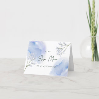 Step Mama my wedday card Dankeskarte