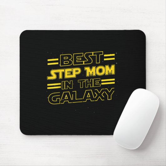 Step Mom In The Galaxy Funny Mothers Day Gift For Mousepad (Mit Mouse)