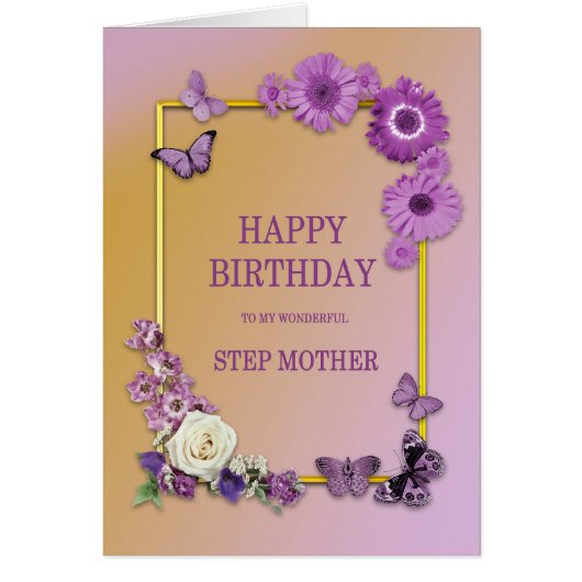 Step Mother Birthday Blume and Butterfells (Vorne)