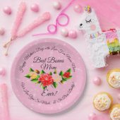 Step Mother Bonus Mama Mother's Day Large 9" Pappteller (Party)