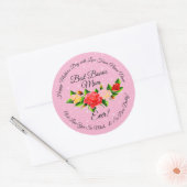 Step Mother Bonus Mama Mütter Day Runder Aufkleber (Umschlag)