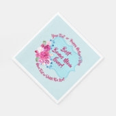 Step Mütter Day Bonus Mama Ändern Text Medium Serviette (Ecke)