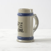step out of your comfort zone  bierglas (VorderseiteRechts)