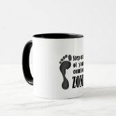 step out of your comfort zone  tasse (Vorderseite Links)