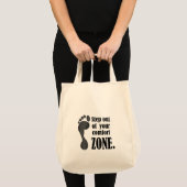 step out of your comfort zone  tragetasche (Vorderseite (Produkt))