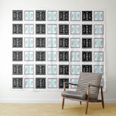 Step & Repeat Business Backdrop Two Logo Banner Wandteppich (Beispiel (Horizontal))