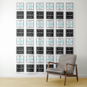 Step & Repeat Business Backdrop Two Logo Banner Wandteppich (Beispiel)