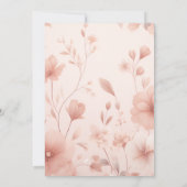 Step Shoe Stilvolle Adult Ladys Night 30. Geburtst Einladung (Rückseite)