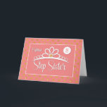 Step Sister 18. Geburtstag mit Crown and Gold Look Karte<br><div class="desc">Jetzt offiziell ein Erwachsener,  Sie Schritt Schwester verdient einen Gruß und Wünsche würdig einer Königin. Diese Karte macht genau das mit der Geburtstagskrone auf der Vorderseite,  umgeben von glitzernden Punkten. Schicken Sie diese Karte jetzt,  um sie zu einem glücklichen 18. Geburtstag zu begrüßen.</div>