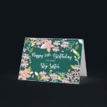 Step Sister 34. Geburtstag Grüne Blume Karte<br><div class="desc">Nehmen Sie an der Feier zum 34. Geburtstag Ihrer kleinen Schwester teil. Jetzt sollten Sie bereit sein,  ihr diese Karte zu geben,  um Ihre Grüße auszudrücken und einen guten Wunsch für sie an ihrem besonderen Tag zu teilen.</div>