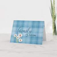 step sister birthday daisies on plaid